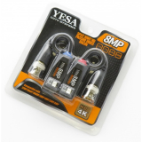 BALUN VIDEO HD 4K/8MP AVEC PUSH PIN