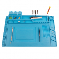 Desktop sylicon work surface for welding station antistatic soldering mat