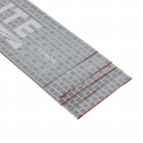 BANDE R&Eacute;FL&Eacute;CHISSANTE ROUGE/BLANC