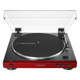 RED BELT-DRIVE TURNTABLE - AUDIO-TECHNICA