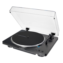 TABLE TOURNANTE NOIR/GRIS A COURROIE - AUDIO-TECHNICA