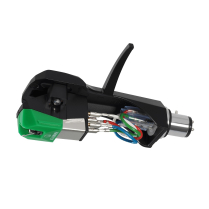 AT-VM95EH cartridge with nude elliptical stylus + AT-HS6BK headshell included