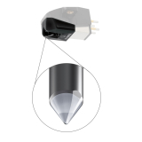 AUDIO-TECHNICA ELLIPTICAL REPLACEMENT STYLUS (BLACK)