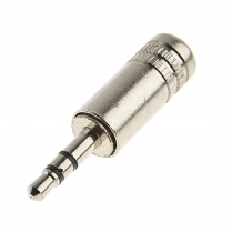 FICHE 1/8" STEREO METAL MALE