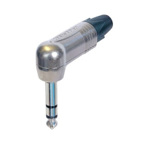 FICHE 1/4" ST&Eacute;R&Eacute;O NEUTRIK &Agrave; 90&deg;