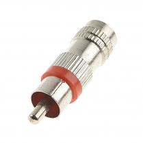 RCA MALE METAL POUR FIL