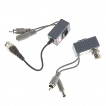 nla BNC A CAT5 BALUN AVEC AUDIO ET POWER