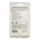 Avertisseur piezo illumin&eacute;