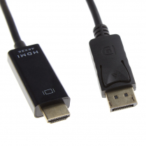 Adaptateur DisplayPort &agrave; HDMI 4K de 6 pieds