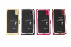 &Eacute;tui portefeuille iPhone X Goospery