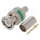 BNC M CRIMP 75 OHMS RG6 SDI/HDTV BELDEN 1694A