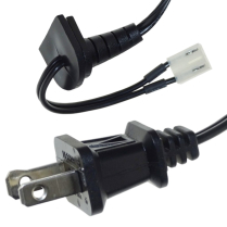 CORDE AC POLARISEE 2-18 NOIR 6 PIEDS