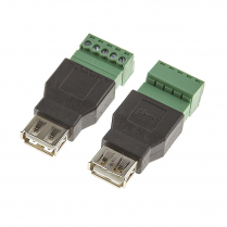 nla USB A FEMELLE VERS BORNIER 5 VIS