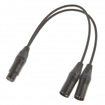 C&Acirc;BLE Y XLR F &Agrave; 2 XLR M 1' DIGIFLEX