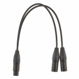 C&Acirc;BLE Y XLR F &Agrave; 2 XLR M 1' DIGIFLEX