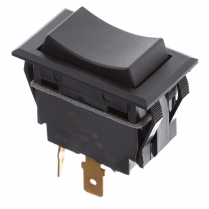 Interrupteur &agrave; bascule d'inversion (Activ&eacute;)/D&eacute;sactiv&eacute;/(Activ&eacute;), 4 bornes, IP66, DPDT, 58027-18