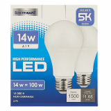 DEL A19 14W 5000K / PK2