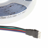 ENS. RUBAN DEL 5M RGBW 6000K +ALIM +TELCOMMANDE