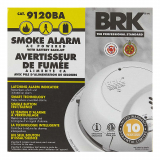 DETECTEUR DE FUMEE 120V BRK AVEC BATTERIE