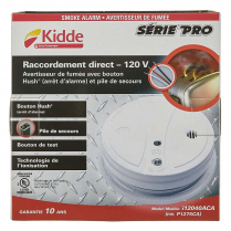 disc DET. FUM&Eacute;E 120V KIDDE I12040CA /9V B-UP