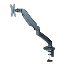 Single Monitor Arm Mount with C-Clamp and Grommet Base (17"&ndash;32") DM-315
