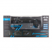 ENS. CLAVIER / SOURIS ET &Eacute;COUTEUR GAMER COBRA