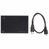 Bo&icirc;tier Vantec Nexstar TX de disque dur externe SATA vers USB 3.0 Noir 2,5".