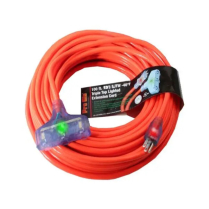 ALLONGE 100&prime; 10/3 ORANGE ILLUMIN&Eacute;E TRI-TAP &ndash; USAGE INTENSIF - EXT&Eacute;RIEUR