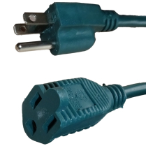 EXTENSION 20 PIEDS 16/3 AWG VERTE