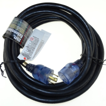 RALLONGE 25' 10/4 SJTW L14-30 POUR G&Eacute;N&Eacute;RATRICE &ndash; NOIR