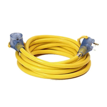 RALLONGE VR 25' 10/3 STW 30A &ndash; JAUNE