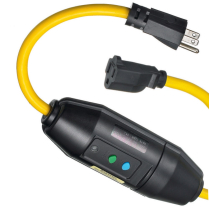 EXT 3' 3/12 20A GFCI JAUNE