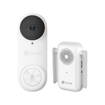 KIT SONNETTE VIDEO 2K(3MP) /CARILLON WI-FI A BATTERIE EZVIZ