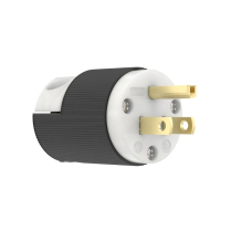 FICHE MALE CABLE 125V 15A HUBBELL 5-15P