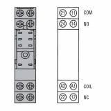 Embase LOVATO pour HR30x/HR50x