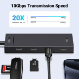 UGREEN CM806 4-Port USB-C Hub (10Gbps) &ndash; 4&times;USB-C