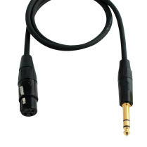 CABLE XLR FEMELLE VERS TRS MALE - PLUSIEURS LONGUEURS - DIGIFLEX
