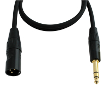 CABLE XLR MALE VERS TRS MALE - PLUSIEURS LONGUEURS - DIGIFLEX