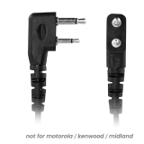 ECOUTEUR TUBE/PTT PRISE 3.5/2.5MM 90 MONO AVEC CABLE 36"