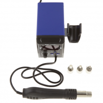 Station d&rsquo;air chaud, ajustement de la temp&eacute;rature et du volume, Ppage de temp&eacute;rature&nbsp;: +212 &agrave; +896&nbsp;&deg;F (+100 &agrave; +480&nbsp;&deg;C)