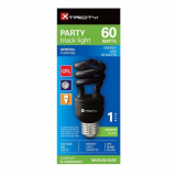 COMPACT LIGHT BULD FLUORESCENT SPIRAL BLACK-VIOLET COLOR 13W