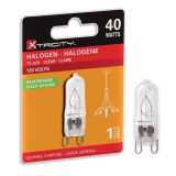 AMPOULE HALOGENE 40W T4 G9 CLAIRE BI-PIN 120V