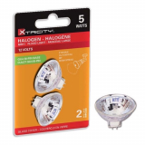 AMPOULE HALOG&Egrave;NE MR11 / 5W 2PQT
