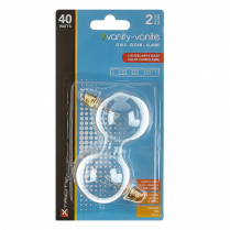 AMPOULE VANITE 40W CLAIR 130V