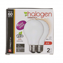 A19 BLANC DOUX HALOGENE 43W = 60W