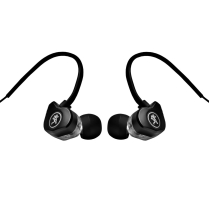 &Eacute;COUTEURS INTRA-AURICULAIRES &Agrave; DOUBLE TRANSDUCTEUR MACKIE