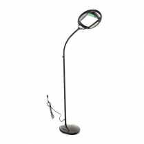 LAMPE LOUPE SUR PIEDS 3X 60 DELS NOIR