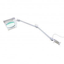 LAMPE LOUPE CARREE LAMPE FLUO 2x9W