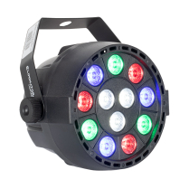MINI PAR 12x1W RGBW LED - ADJ