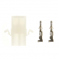 KIT MOLEX MALE 2 CONTACTS 14-20AWG